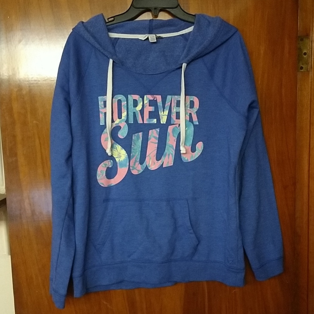 AEO royal blue hoodie"Forever Sun" (I wish!)